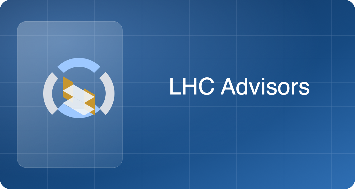 LHC Advisors brand visual